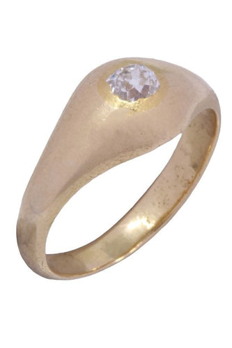 Bague 49 BAGUE JONC ANGLAIS DIAMANT 58 Facettes 083181