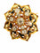 Pendentif Exceptionnel ensemble transformable XIXᵉ – Or 18k , émail noir et diamants taille ancienne 58 Facettes