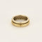 Bague 49.5 MAUBOUSSIN - Alliance or jaune et or blanc 58 Facettes PAL2835