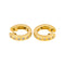 Boucles d'oreilles Boucles d'oreilles  Créoles  Or jaune Diamant 58 Facettes 4870192CN