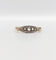 Bague 58 Bague jarretière Art Déco or jaune, diamants taille rose (circa 1920) 58 Facettes A06032