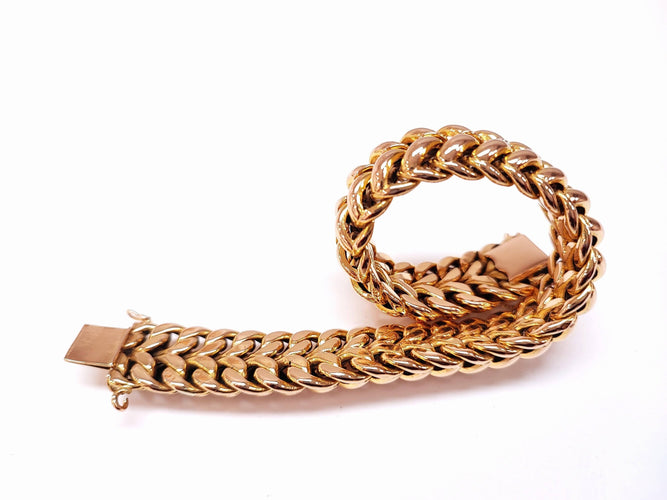 Bracelet Bracelet Or années 50 58 Facettes BRAC-50S-RA.863