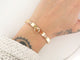 Collier bracelet HERMES collier de chien medor pm en or rose 18k 25gr 48 diamants 0.24ct 58 Facettes 266229