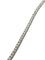 Bracelet Rivière de diamants exceptionnelles , or blanc 18 carats 58 Facettes