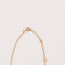 Collier COLLIER L OR ROSE 3 DIAMANTS 0,09ct 58 Facettes M8927