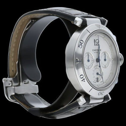 Montre Cartier Montre Pasha Chronograph 58 Facettes MT42513