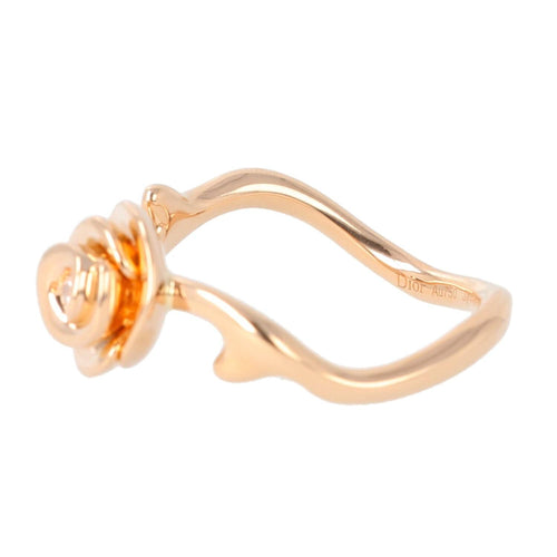 Bague 55 DIOR - BAGUE ROSE DIOR COUTURE OR ROSE DIAMANT 58 Facettes 3938
