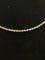 Collier Collier maille corde or jaune 58 Facettes LP177