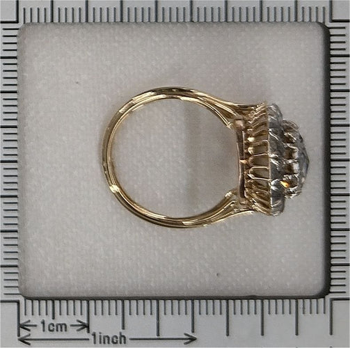 Bague 54 Romance vintage : Le voyage d'une bague en diamant 58 Facettes 23251-0317