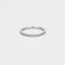 Bague Alliance or blanc diamants 58 Facettes LP834