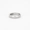 Bague 54 Bague jonc or gris avec diamants 58 Facettes GU43