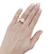 Bague 55 Bague Chaumet, "Liens" grand modèle, or rose, diamants. 58 Facettes 35128