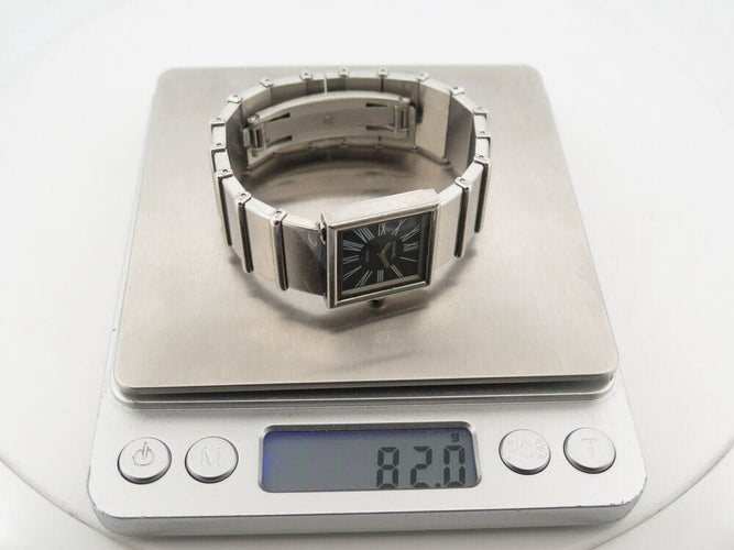 Montre vintage montre CHANEL mademoiselle h0826 en acier 23mm quartz + boite lady 58 Facettes 266161