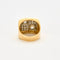 Bague 51.5 Bague Tank Diamants 58 Facettes