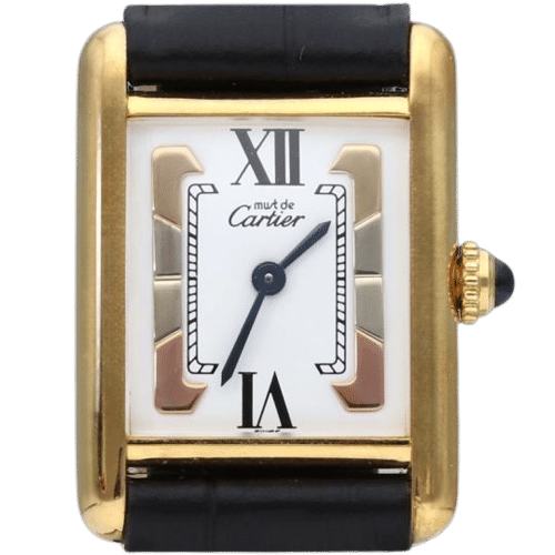 Montre Cartier Montre Tank Vermeil 58 Facettes MT43340