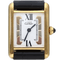 Montre Cartier Montre Tank Vermeil 58 Facettes MT43340