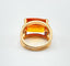 Bague Bague cocktail saphir jaune 58 Facettes