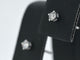 Boucles d'oreilles Boucles d'oreilles en or blanc serties de diamants 58 Facettes 2266