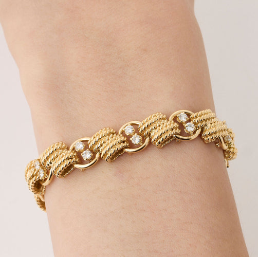 Bracelet Bracelet vintage Van Cleef et Arpels 58 Facettes