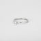 Bague 53 Solitaire or blanc avec diamant 58 Facettes 3121289