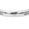 Bague 55 Bague Alliance Or blanc Diamant 58 Facettes 3804915CN