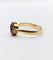 Bague 53.5 Bague cocktail art deco or jaune 18k ornée d'une améthyste 2,12 carats en sertis griffes 58 Facettes A04967
