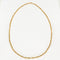 Collier Collier maille alternée or jaune 58 Facettes LP837