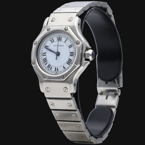 Montre Cartier Montre Santos Ronde 58 Facettes MT42303