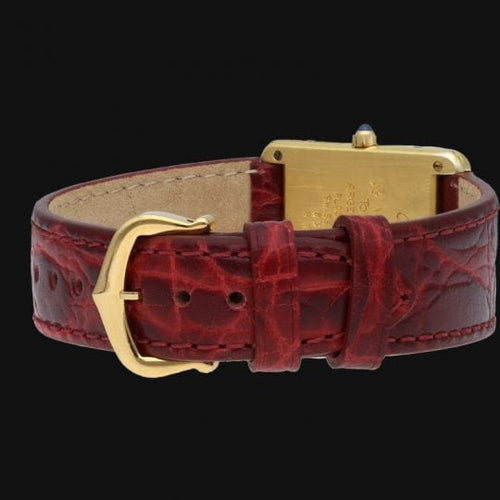 Montre Cartier Montre Tank Vermeil 58 Facettes MT42954