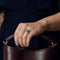 Bague 55 Bague fleur en or jaune et turquoises 58 Facettes MONTE0352