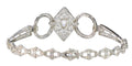 Collier Glamour des Années folles : Collier et coiffe vintage Art déco en diamants pour chien 58 Facettes 23023-0064