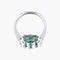 Bague 52 Bague Emeraude Diamants 58 Facettes