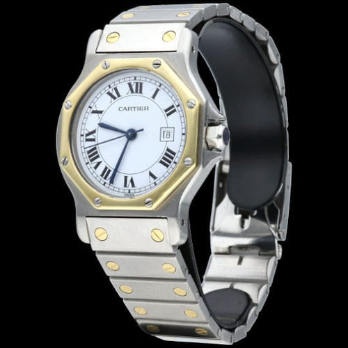 Montre Cartier Montre Santos Octagon 58 Facettes MT42877