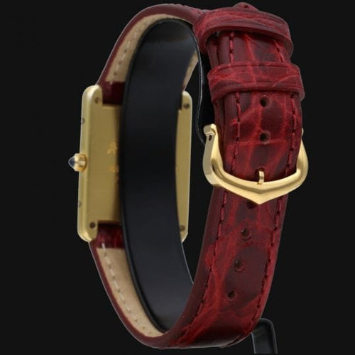 Montre Cartier Montre Tank Vermeil 58 Facettes MT42954
