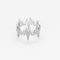 Bague 54 Lorenz Bäumer - le Battement de Coeur- Bague en or blanc 58 Facettes LOR4068