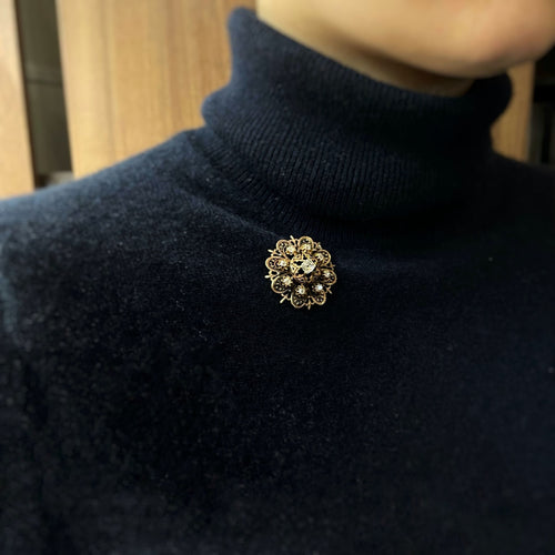 Broche Broche - Or, Email & Diamants 58 Facettes 240216R