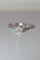 Bague Solitaire Sur Or Blanc 0.53 ct