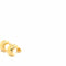 Boucles d'oreilles Boucles d'oreilles anneaux or jaune 58 Facettes