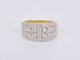 Bague 54 Bague en or jaune avec diamants 1,00 carat 58 Facettes 2189