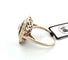 Bague 55 Bague en or jaune 18 carats avec un gros diamant central et des diamants environnants 58 Facettes