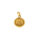 Pendentif AUGIS - Pendentif ancien médaille d’amour en or jaune 750 58 Facettes LP900/BET