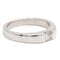 Bague 49 Cartier Bague Solitaire Tank Or blanc Diamant 58 Facettes 2308539CN