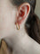 Boucles d'oreilles CRÉOLES MODERNES 58 Facettes 085951