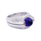 Bague 48 Bague attribuée à Boivin, argent et améthyste 58 Facettes 33268