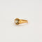 Bague Bague en or jaune avec saphir blanc 58 Facettes LP798