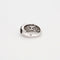 Bague 53 Bague or blanc nacre brune 58 Facettes 313916