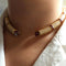 Collier Fred Collier Torque  Or jaune Diamant, Rubis 58 Facettes 2576876CN