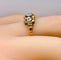 Bague 51 Bague en or jaune 18 carats ornée de 3 diamants 58 Facettes AB545