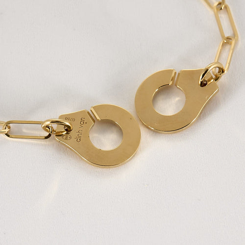 Collier Dinh Van Collier Menottes R12 en or jaune 58 Facettes RSY0518X2