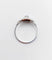 Bague 53 Bague art deco or blanc 18k ornée d'un diamant rond dans une monture géométrique finement travaillée (circa 1930) 58 Facettes A04979